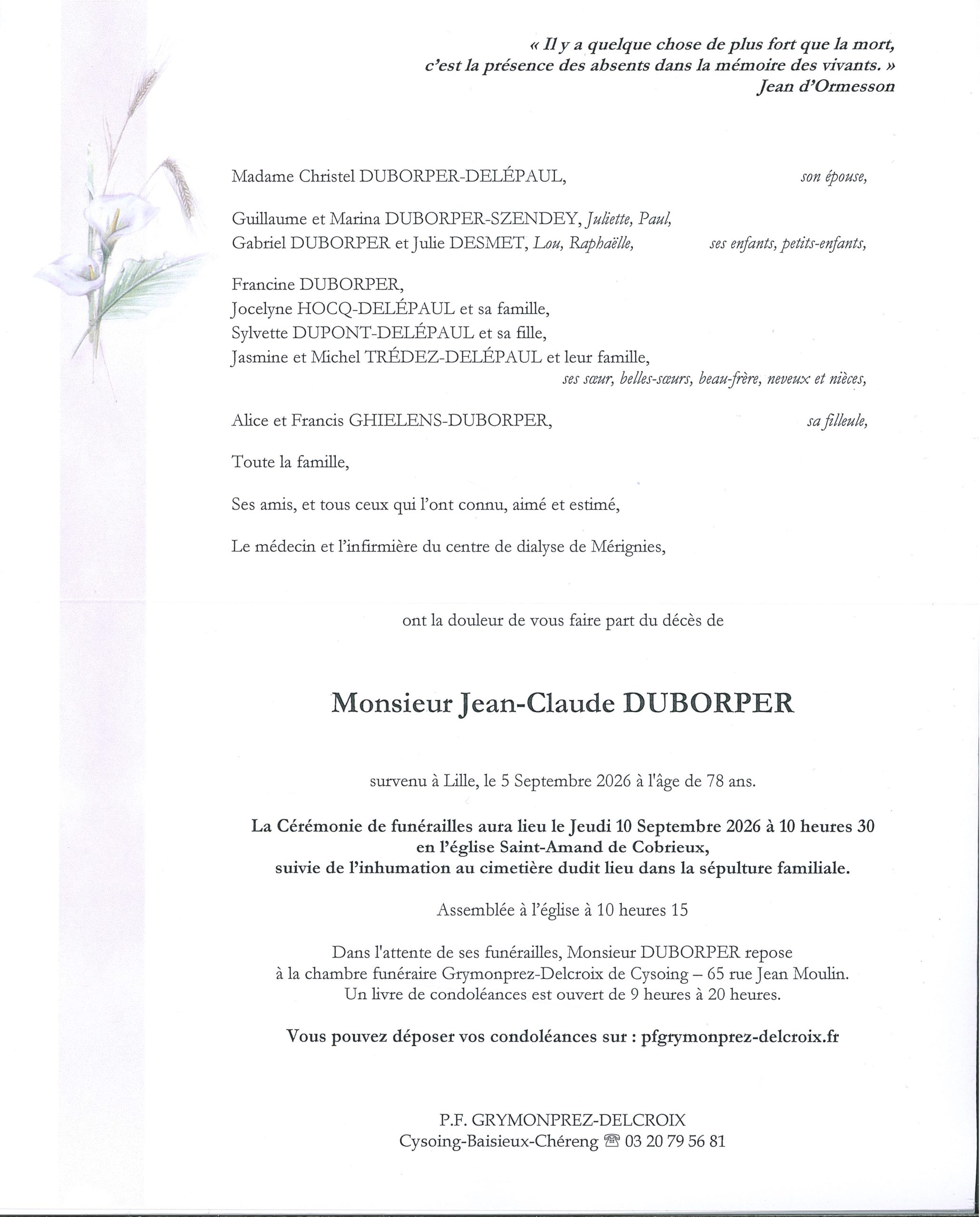 Faire-part