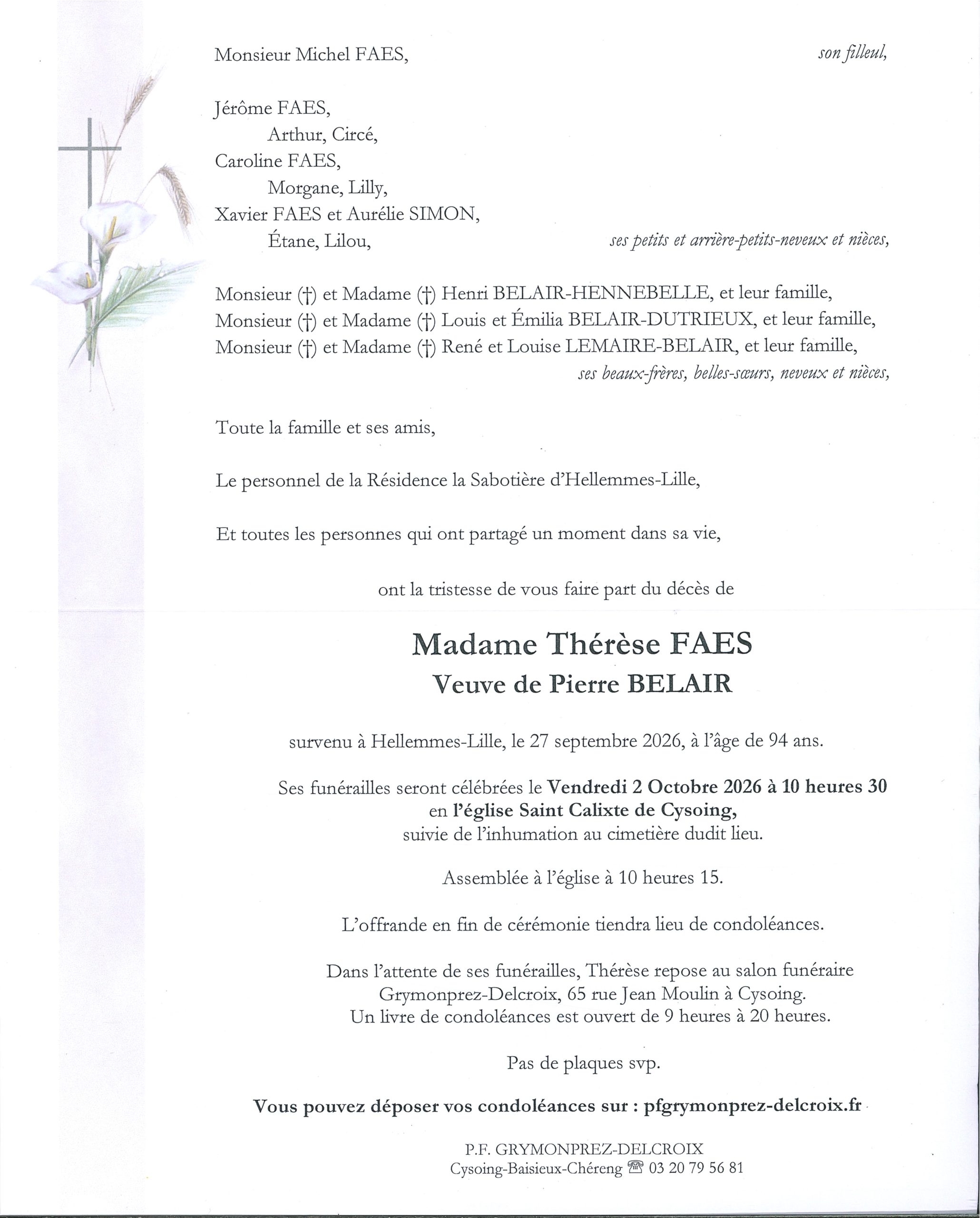 Faire-part